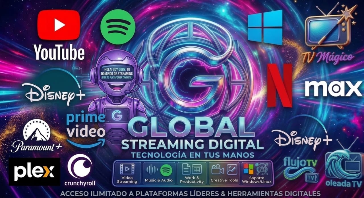 Global Streaming Digital - Plataformas Líderes & Herramientas Digitales